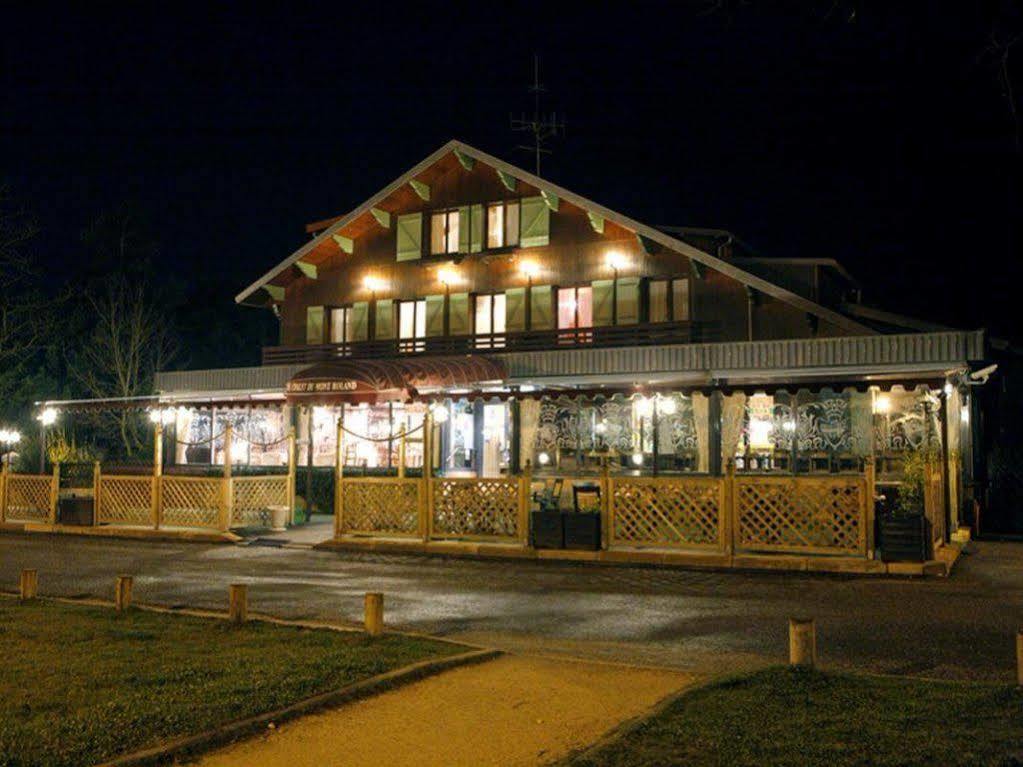 Logis Hotel Restaurant Le Chalet Du Mont Roland Sampans Екстериор снимка
